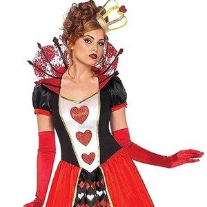 Queen of Hearts Halloween Costume (NWOT, X-Large)